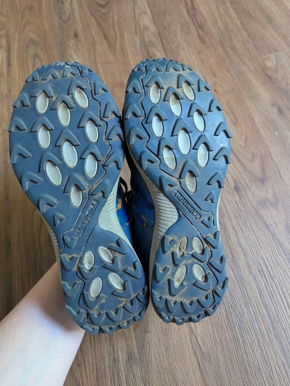 Merrell Kids Blue Outdoor Sneakers Sz 5.5